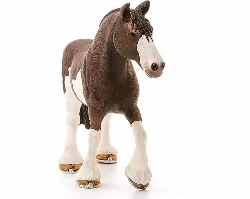 Schleich 13809 – Clydesdale Stute Pferd für 4,74€ [Prime] statt 8,99€