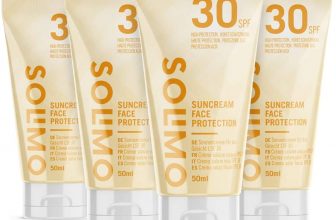 Solimo SUN Sonnencreme Gesicht LSF 30 e1622286064127