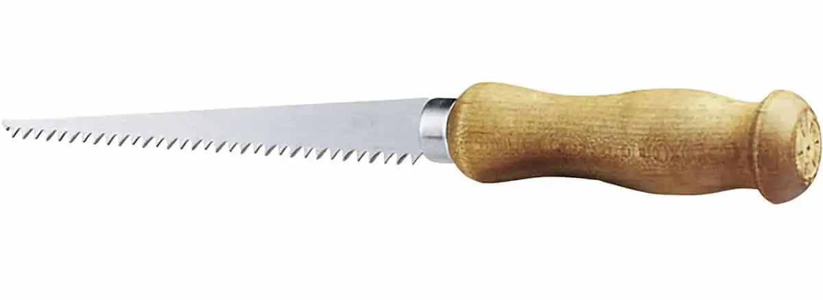 Stanley Stichsäge (mit Holzgriff, geschärfte Spitze, starkes Blatt, 152 mm Länge, 6 Zähne/Inch) für 6,86€ [Prime] statt 11,35€