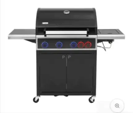 Tepro Gasgrill Bellmore 4 mit Powerzone + Seitenbrenner schwarz für 299,00 € inkl. Versand
