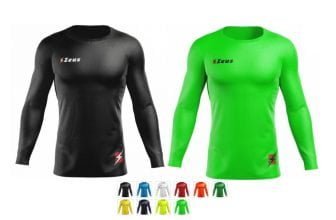 Zeus Fisiko Baselayer Langarm Funktionsshirt neongruen