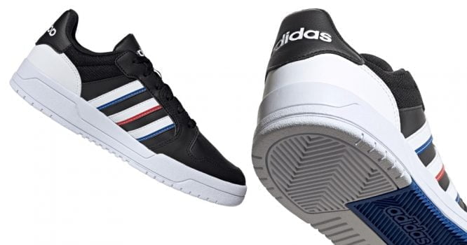 adidas Freizeitschuh Entrap schwarz weiss