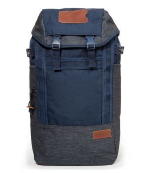 eastpak backpack bust merge mix melange navy ek18a 60q front