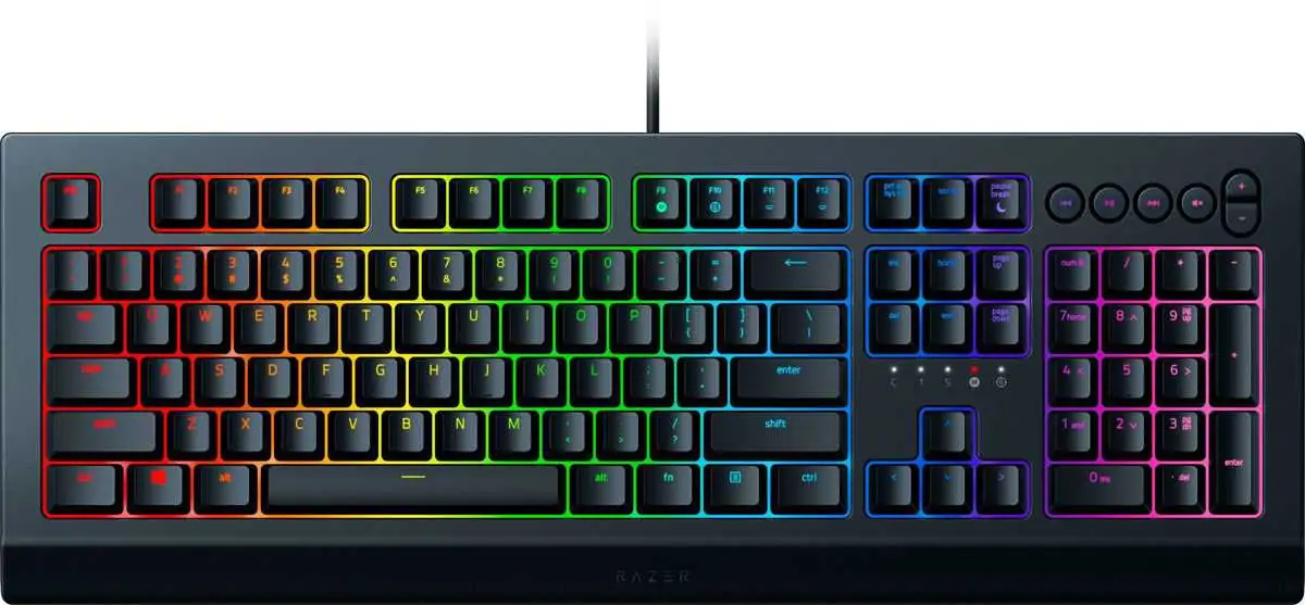 Razer Cynosa V2 Gaming Tastatur (Rubberdome, deutsches Layout) für 44,99€ inkl. Versand statt 60,29€