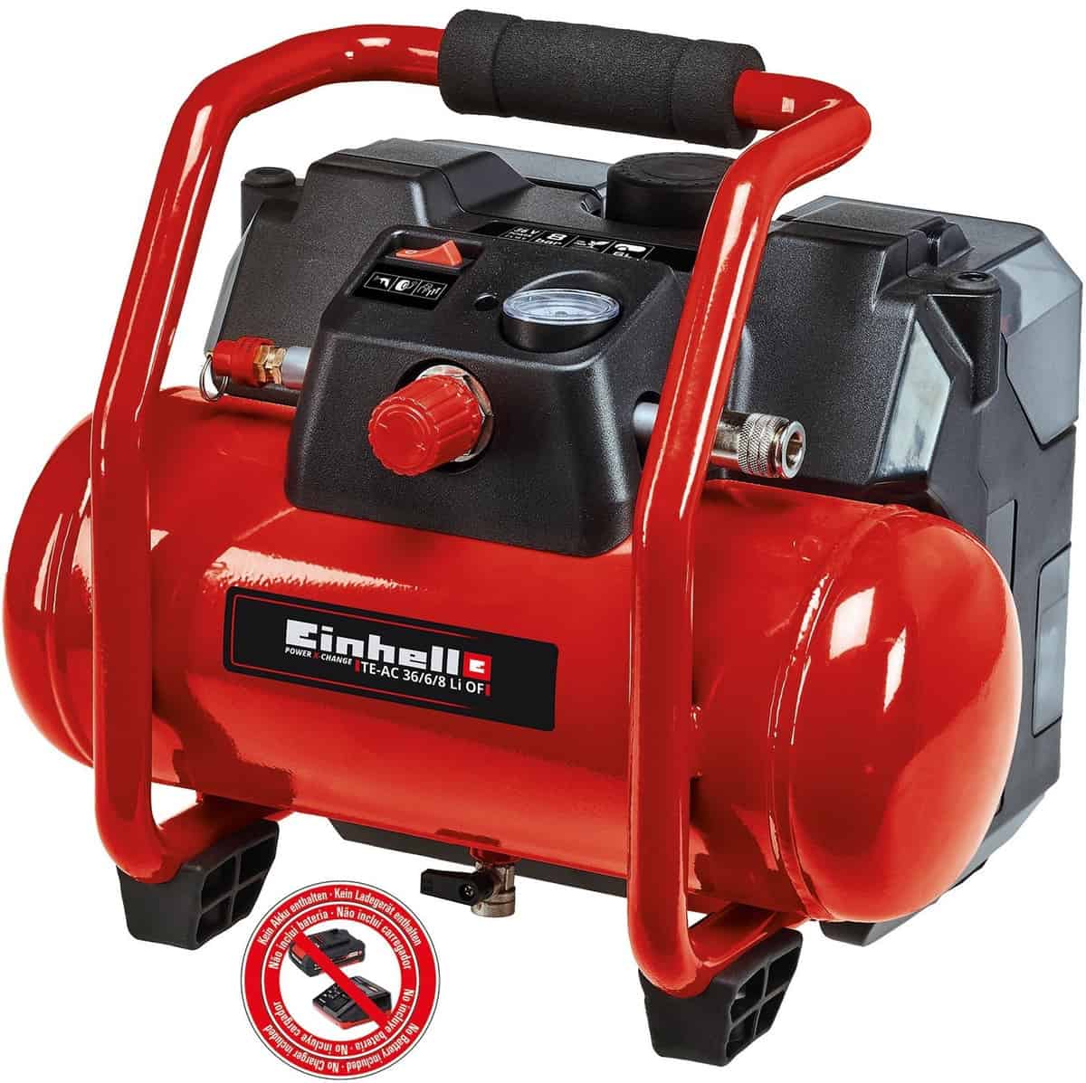 Einhell Te Ac 36 6 8 Li Of Set Solo