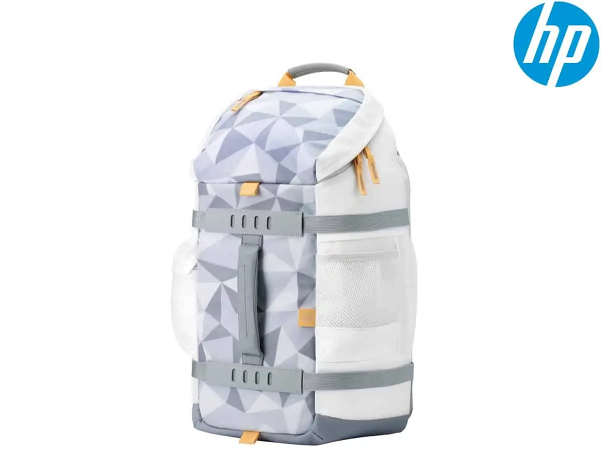 HP Odyssey Laptop-Rucksack 15,6″ in weiß (weiße Facetten) für 22,90€ inkl. Versand statt 32,99€