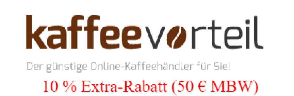 Kaffeevorteil Logo Extra Rabatt