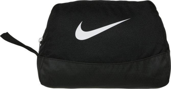 nike club team swoosh toiletry bag black white ba5198