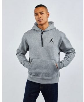 nike jordan jumpman air hoodie ck6684 carbon heather carbon heather black black 1