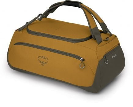 osprey daylite duffel 60l teakwood yellow