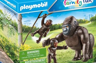 playmobil family fun gorilla mit babys 70360