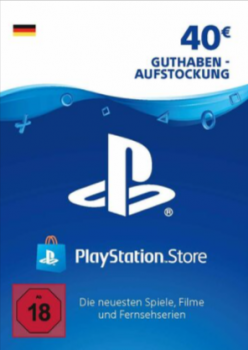 playstation guthaben 40 euro