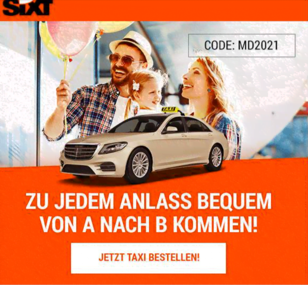 Sixt Muttertag Gutschein