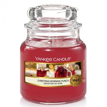 yankee candle duftkerze im glas klein christmas morning punch