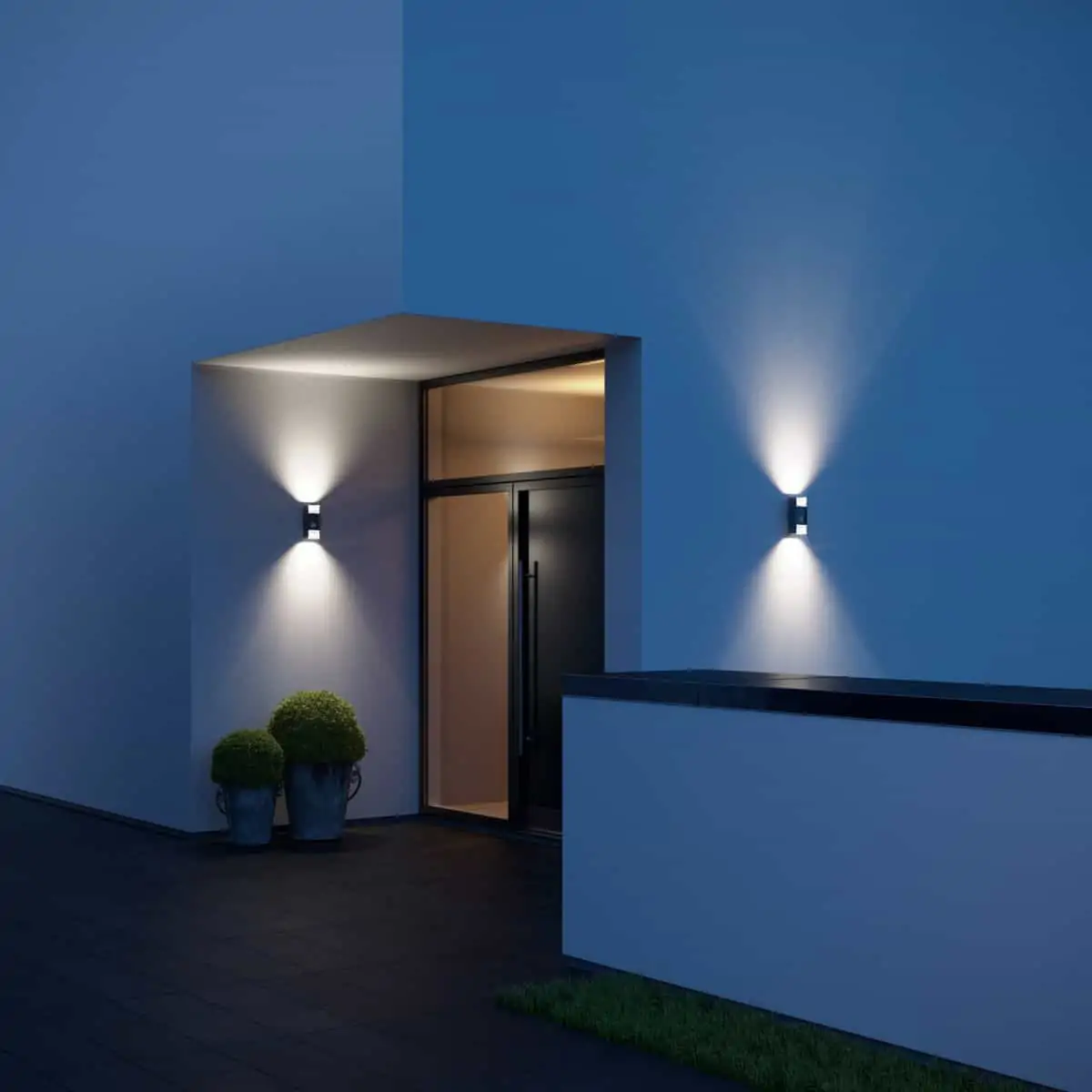Steinel Sensor LED-Außenleuchte L 920 Si (silber mit Bewegungsmelder) für 39€ statt 61,19€