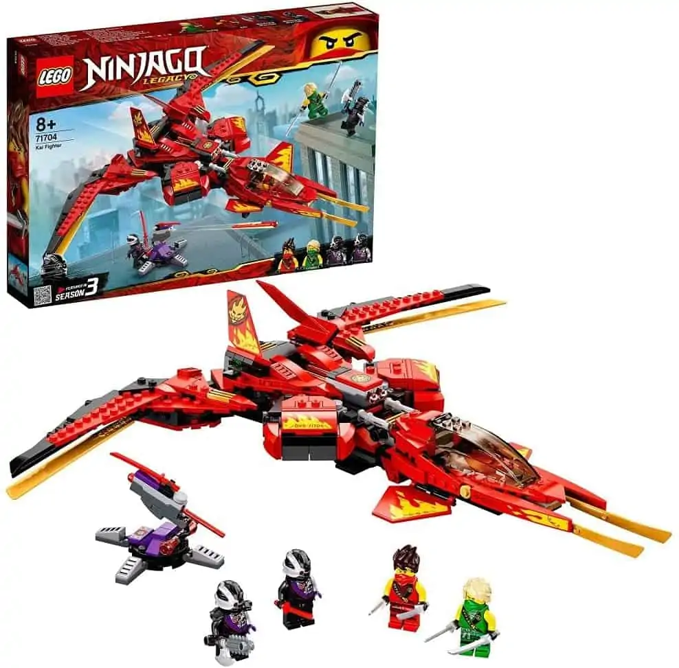 LEGO 71704 NINJAGO Legacy Kais Super-Jet für 17,63€ [Prime] statt 29,99€