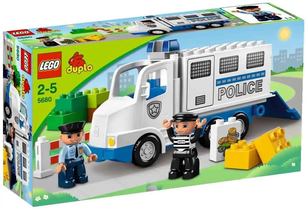 Lego 5680 – DUPLO Town 5680 Polizeitransporter [nur noch 3 Stück] für 69,99€ statt 127,23€