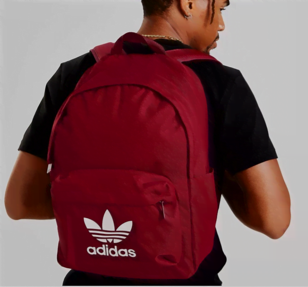 Adidas Classic Rucksack In Rot