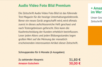 Audio Video Foto Bild Premium mit Amazon Gutschein Kiosk News e1622529337757