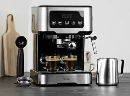 Beem Siebträgermaschine Espresso Touch für 92,94€ inkl. Versand (statt 127€)