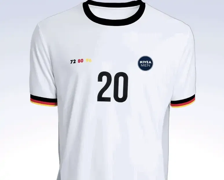 Gratis Deutschland Fan-Trikot beim kauf von Nivea Produkten für 12€ im Onlineshop