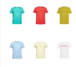 6x ESPRIT Herren T-Shirts aus 100% Bio-Baumwolle für 30€ inkl. Versand