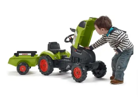 Falk Tretttraktor Claas Arion 410 mit Anhänger für 64,94€ inkl. Versand (statt 81,33€ )