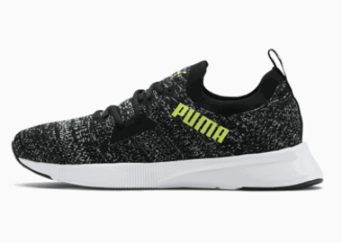 Flyer Runner Engineered Knit Herren Laufschuhe Black White Yellow Alert PUMA Herren Kollektion PUMA Deutschland