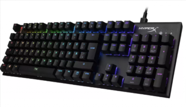 HYPERX Alloy FPS RGB Speed Silver Gaming Tastatur Mechanisch Gaming Tastatur kaufen SATURN