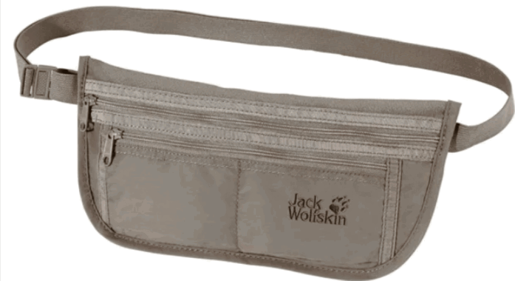 Jack Wolfskin Document Belt De Luxe Bauchtasche