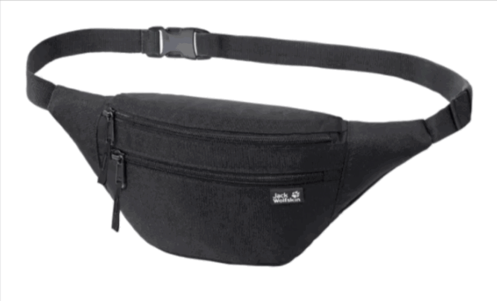 Jack Wolfskin Hokus Pokus Bauchtasche Schwarz