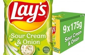 Lays Sour Cream Onion – Knusprig gewuerzte Kartoffelchips 9er Pack 9 x 175g e1622632375869