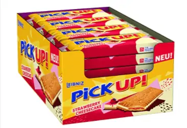 Leibniz PiCK UP. Strawberry Cheesecake  (24 x 28 g) für 6,29€ (Prime)