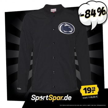 Mitchell Ness Penn State University Herren Coach Jacke e1624863899873