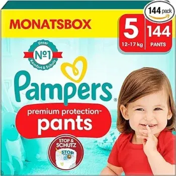 Pampers Premium Protection Pants Monatsbox