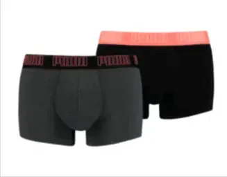 Puma Boxershorts Basic Trunk 6er Pack für für 26,95€ inkl. Versand (statt 39€ )