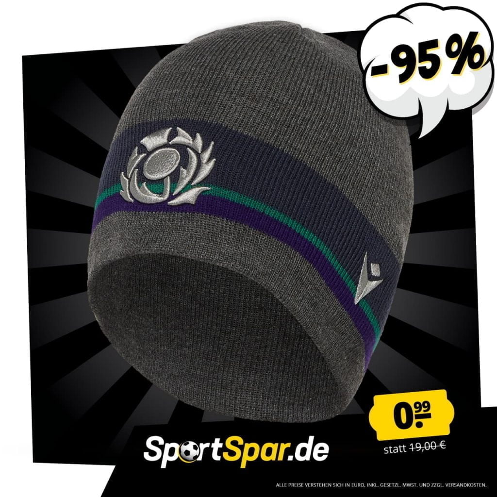 Schottland Sru Macron Fan Beanie Muetze