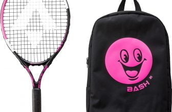 Tecnopro Tennisschlaeger Bash 21 mit Rucksack e1624028999159