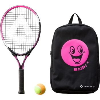 Tecnopro Tennisschlaeger Bash 21 mit Rucksack e1624028999159