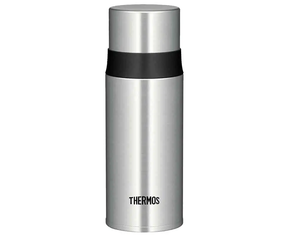 Thermos Ultralight Thermosflasche (0.35l, Edelstahl, bis 16h heiß & 24h kalt, 240g) + alfi CleanFix Mikrofasertuch für 12,99€ inkl. Versand statt 18,52€