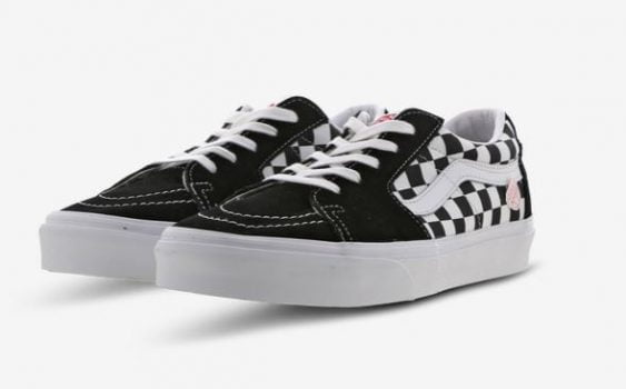 Vans Sk8 Low Sneaker schwarz checkerboard