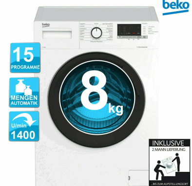 Waschmaschine 8 Kg Beko Wml81434Edr1 Inverter Motor Pet Hair Removal 2Ml Ebay