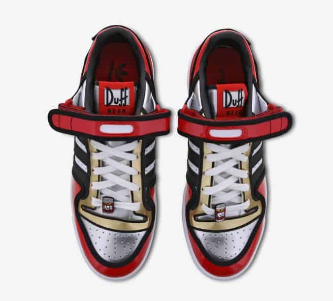 Adidas Originals Forum Low X Simpsons Duff Beer 2