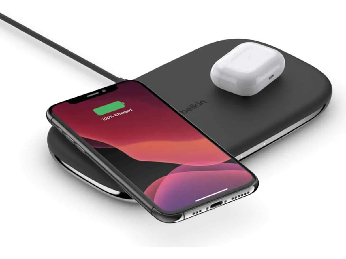 Belkin TrueFreedom PRO Qi-Ladegerät (für zwei Geräte bis 10W, freie Platzierung dank überlappender Spulen) für 55,90€ inkl. Versand statt 74,99€