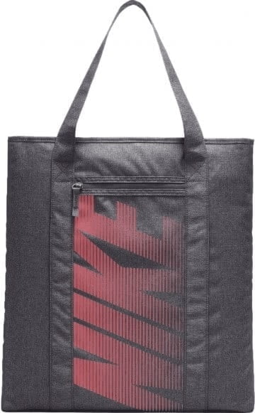 Nike Gym Training Tote Dark Grey Red Ba5446