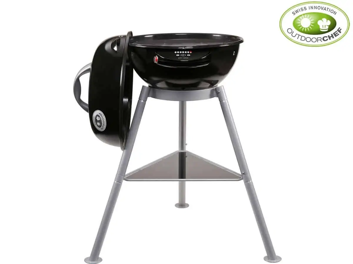 Outdoorchef Elektro-Grill Chelsea 420E (7 Heizstufen, Temperaturen bis 300 °C, Ø 420 mm) für 158,90€ inkl. Versand statt 183,99€