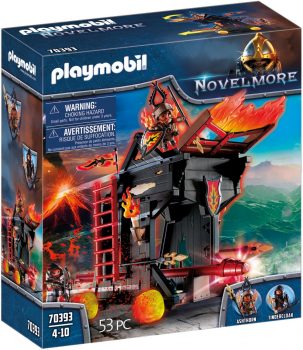 playmobil burnham raiders feuerrammbock 70393