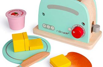 rolimate toaster holzspielzeug kchenspielzeug fr kinder kochen koch 1