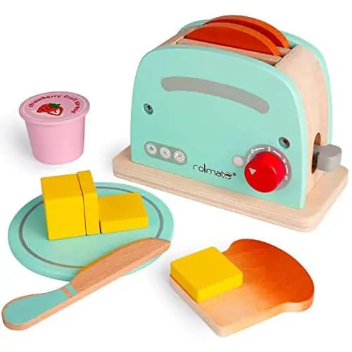 [User Deal]Rolimate Kinder Holzspielzeug Angebote zum Prime Day z.B Rolimate Toaster für 7,67 € statt 12,79€