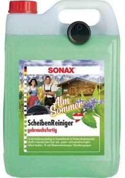 sonax scheibenreiniger gebrauchsfertig almsommer 03225000 5 l